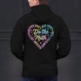 Do The Math Multiply Love Add Hope Math Teacher Tie Dye Men's Hoodie Back Print, gift for family, gift for coworker