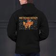 Math Nerd The Mathemachicken a Math Teacher Men's Hoodie Back Print, gift for family, gift for coworker