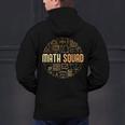 Math Squad For Teacher Or Student Mathematics Men Women Kids Men's Hoodie Back Print, gift for family, gift for coworker