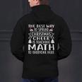 Math Teacher Christmas Mathematics Teacher Men's Hoodie Back Print, gift for family, gift for coworker Math Teacher Christmas Mathematics Teacher Men's Hoodie Back Print, gift for family, gift for coworker
