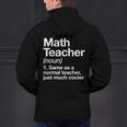 Math Teacher Definition Back To School First Day Men's Hoodie Back Print, gift for family, gift for coworker Math Teacher Definition Back To School First Day Men's Hoodie Back Print, gift for family, gift for coworker