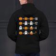 Math Teacher Halloween Equation Pumpkin Ghost Candy Corn Men's Hoodie Back Print, gift for family, gift for coworker Math Teacher Halloween Equation Pumpkin Ghost Candy Corn Men's Hoodie Back Print, gift for family, gift for coworker