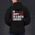 Math Teacher School So Happy I'm A Math Teacher Men's Hoodie Back Print, gift for family, gift for coworker Math Teacher School So Happy I'm A Math Teacher Men's Hoodie Back Print, gift for family, gift for coworker