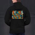 Math Teacher Be Like Subtraction And Make a Difference Men's Hoodie Back Print, gift for family, gift for coworker