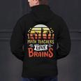Math Teachers Love Brains Halloween Costume Zombie For Men Women Men's Hoodie Back Print, gift for family, gift for coworker Math Teachers Love Brains Halloween Costume Zombie For Men Women Men's Hoodie Back Print, gift for family, gift for coworker