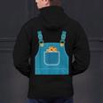 Mouse Halloween Costume Book Cookie Teacher Student Men's Hoodie Back Print, gift for family, gift for coworker