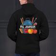 Ms Johnson Personalized Name Back To School Teacher For Men Women Kids Men's Hoodie Back Print, gift for family, gift for coworker
