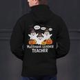 Multilingual Learner Teacher Spooky Halloween ESL Teacher Men's Hoodie Back Print, Esl Teacher Hoodies, gift for family, gift for coworker Multilingual Learner Teacher Spooky Halloween ESL Teacher Men's Hoodie Back Print, Esl Teacher Hoodies, gift for family, gift for coworker