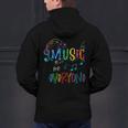 Music Is For Everyone Love For Music Teachers Men's Hoodie Back Print, gift for family, gift for coworker Music Is For Everyone Love For Music Teachers Men's Hoodie Back Print, gift for family, gift for coworker
