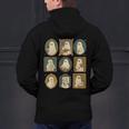 Music Teacher Orchestra Spooky Halloween Ghost Band Men's Hoodie Back Print, gift for family, gift for coworker Music Teacher Orchestra Spooky Halloween Ghost Band Men's Hoodie Back Print, gift for family, gift for coworker
