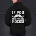 If You Mustache My Students Rock Teacher Mustache Men's Hoodie Back Print, gift for family, gift for coworker If You Mustache My Students Rock Teacher Mustache Men's Hoodie Back Print, gift for family, gift for coworker