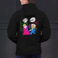 Nerdy Pythagoras Fighting Over C Squared Math Teacher Men's Hoodie Back Print, gift for family, gift for coworker Nerdy Pythagoras Fighting Over C Squared Math Teacher Men's Hoodie Back Print, gift for family, gift for coworker