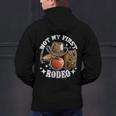 Not My First Rodeo Back To School Teacher Men's Hoodie Back Print, gift for family, gift for coworker
