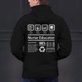 Nurse Educator Shirt Men Women Nursing Instructor Teacher Men's Hoodie Back Print, gift for family, gift for coworker