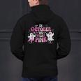 In October We Wear Pink Ballet Ghost Teacher Breast Cancer Men's Hoodie Back Print, gift for family, gift for coworker In October We Wear Pink Ballet Ghost Teacher Breast Cancer Men's Hoodie Back Print, gift for family, gift for coworker