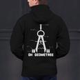 Oh Geometree Math Teacher Geometry Christmas Tree For Men Women Kids Men's Hoodie Back Print, gift for family, gift for coworker