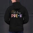Oh Hey Pre K Student Teacher Happy First Day Back To School Men's Hoodie Back Print, gift for family, gift for coworker Oh Hey Pre K Student Teacher Happy First Day Back To School Men's Hoodie Back Print, gift for family, gift for coworker