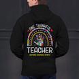 One Thankful Teacher Hispanic Heritage Month Countries Flags Men's Hoodie Back Print, gift for family, gift for coworker One Thankful Teacher Hispanic Heritage Month Countries Flags Men's Hoodie Back Print, gift for family, gift for coworker
