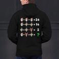 Order Of Operations Quiz Christmas Math Teacher Xmas Math Men's Hoodie Back Print, gift for family, gift for coworker