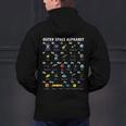 Outer Space Alphabet Kindergarten Teachers 1st Day Of School Men's Hoodie Back Print, gift for family, gift for coworker Outer Space Alphabet Kindergarten Teachers 1st Day Of School Men's Hoodie Back Print, gift for family, gift for coworker