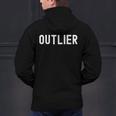 Outlier Statistics Teacher Statistics Data Science Men Women Kids Men's Hoodie Back Print, Science Teacher Hoodies, gift for family, gift for coworker