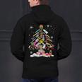 Paintbrush Christmas Tree Decor Xmas For Artist Art Teacher For Men Women Men's Hoodie Back Print, gift for family, gift for coworker Paintbrush Christmas Tree Decor Xmas For Artist Art Teacher For Men Women Men's Hoodie Back Print, gift for family, gift for coworker
