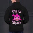 Para Shark Paraprofessional Female Teacher Men's Hoodie Back Print, gift for family, gift for coworker Para Shark Paraprofessional Female Teacher Men's Hoodie Back Print, gift for family, gift for coworker