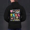 Paras Make It Possible Paraprofessional Paraeducator Teacher Men's Hoodie Back Print, gift for family, gift for coworker