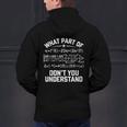 What Part Of Don't You Understand Math Teacher Men's Hoodie Back Print, gift for family, gift for coworker What Part Of Don't You Understand Math Teacher Men's Hoodie Back Print, gift for family, gift for coworker