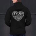 PE Physical Education Teacher PEAppreciation Coach Men's Hoodie Back Print, Pe Teacher Hoodies, gift for family, gift for coworker