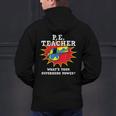PE Physical Education Teacher Superhero Power School Men's Hoodie Back Print, Pe Teacher Hoodies, gift for family, gift for coworker PE Physical Education Teacher Superhero Power School Men's Hoodie Back Print, Pe Teacher Hoodies, gift for family, gift for coworker
