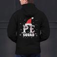 PE Squad Christmas PE Teacher Matching Xmas Men's Hoodie Back Print, Pe Teacher Hoodies, gift for family, gift for coworker