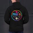 Pre K Dream Team Back To School Boys First Day Teacher Men's Hoodie Back Print, gift for family, gift for coworker