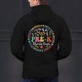Pre-K Dream Team Back To School Teacher Flower Men's Hoodie Back Print, gift for family, gift for coworker Pre-K Dream Team Back To School Teacher Flower Men's Hoodie Back Print, gift for family, gift for coworker