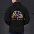 Pre-K Preschool Kindergarten Future Teacher Rainbow Men's Hoodie Back Print, Future Teacher Hoodies, gift for family, gift for coworker Pre-K Preschool Kindergarten Future Teacher Rainbow Men's Hoodie Back Print, Future Teacher Hoodies, gift for family, gift for coworker