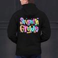 Preppy Seventh Grade Back To School 7th Grade Teachers Girls Men's Hoodie Back Print, gift for family, gift for coworker Preppy Seventh Grade Back To School 7th Grade Teachers Girls Men's Hoodie Back Print, gift for family, gift for coworker