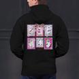 Preppy Spooky Teacher Halloween Ghost Coquette Bow Autumn Men's Hoodie Back Print, gift for family, gift for coworker Preppy Spooky Teacher Halloween Ghost Coquette Bow Autumn Men's Hoodie Back Print, gift for family, gift for coworker