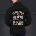 Preschool Teacher Appreciation Team Pre-K Grow With The Flow Men's Hoodie Back Print, gift for family, gift for coworker Preschool Teacher Appreciation Team Pre-K Grow With The Flow Men's Hoodie Back Print, gift for family, gift for coworker