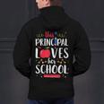 This Principal Loves Her School Teacher Appreciation Men's Hoodie Back Print, gift for family, gift for coworker This Principal Loves Her School Teacher Appreciation Men's Hoodie Back Print, gift for family, gift for coworker