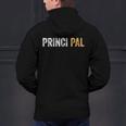 Principal School Teacher Friend Men Women Men's Hoodie Back Print, gift for family, gift for coworker Principal School Teacher Friend Men Women Men's Hoodie Back Print, gift for family, gift for coworker