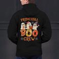 Principal Teacher Boo Crew Halloween Spooky Costume Men's Hoodie Back Print, gift for family, gift for coworker Principal Teacher Boo Crew Halloween Spooky Costume Men's Hoodie Back Print, gift for family, gift for coworker