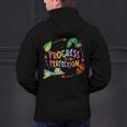 Progress Over Perfection Caterpillar Teacher Back To School Men's Hoodie Back Print, gift for family, gift for coworker Progress Over Perfection Caterpillar Teacher Back To School Men's Hoodie Back Print, gift for family, gift for coworker