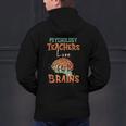 Psychology Teachers Love Brains Halloween For Psychologists Men Women Men's Hoodie Back Print, gift for family, gift for coworker Psychology Teachers Love Brains Halloween For Psychologists Men Women Men's Hoodie Back Print, gift for family, gift for coworker