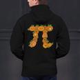 Pumpkin Pi Math Teacher Halloween Costume Geometry Men's Hoodie Back Print, gift for family, gift for coworker