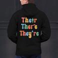 There Their They'Re English Class Grammar Joke Teacher Men's Hoodie Back Print, English Teacher Hoodies, gift for family, gift for coworker There Their They'Re English Class Grammar Joke Teacher Men's Hoodie Back Print, English Teacher Hoodies, gift for family, gift for coworker