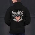 Reading Intervention Teacher Men's Hoodie Back Print, gift for family, gift for coworker Reading Intervention Teacher Men's Hoodie Back Print, gift for family, gift for coworker