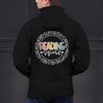 Reading Squad Teacher Reader Librarian Interventionist Team Men's Hoodie Back Print, gift for family, gift for coworker Reading Squad Teacher Reader Librarian Interventionist Team Men's Hoodie Back Print, gift for family, gift for coworker