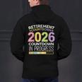 Retirement Class Of 2026 Teacher Countdown Loading Teacher Men's Hoodie Back Print, gift for family, gift for coworker Retirement Class Of 2026 Teacher Countdown Loading Teacher Men's Hoodie Back Print, gift for family, gift for coworker