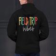 Retro Field Trip Vibes Vintage Field Trip Vibes Teacher Kids Men's Hoodie Back Print, gift for family, gift for coworker Retro Field Trip Vibes Vintage Field Trip Vibes Teacher Kids Men's Hoodie Back Print, gift for family, gift for coworker