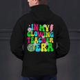 Retro Groovy In My Glowing Teacher Era Happy Teacher's Day Men's Hoodie Back Print, Groovy Teacher Hoodies, gift for family, gift for coworker